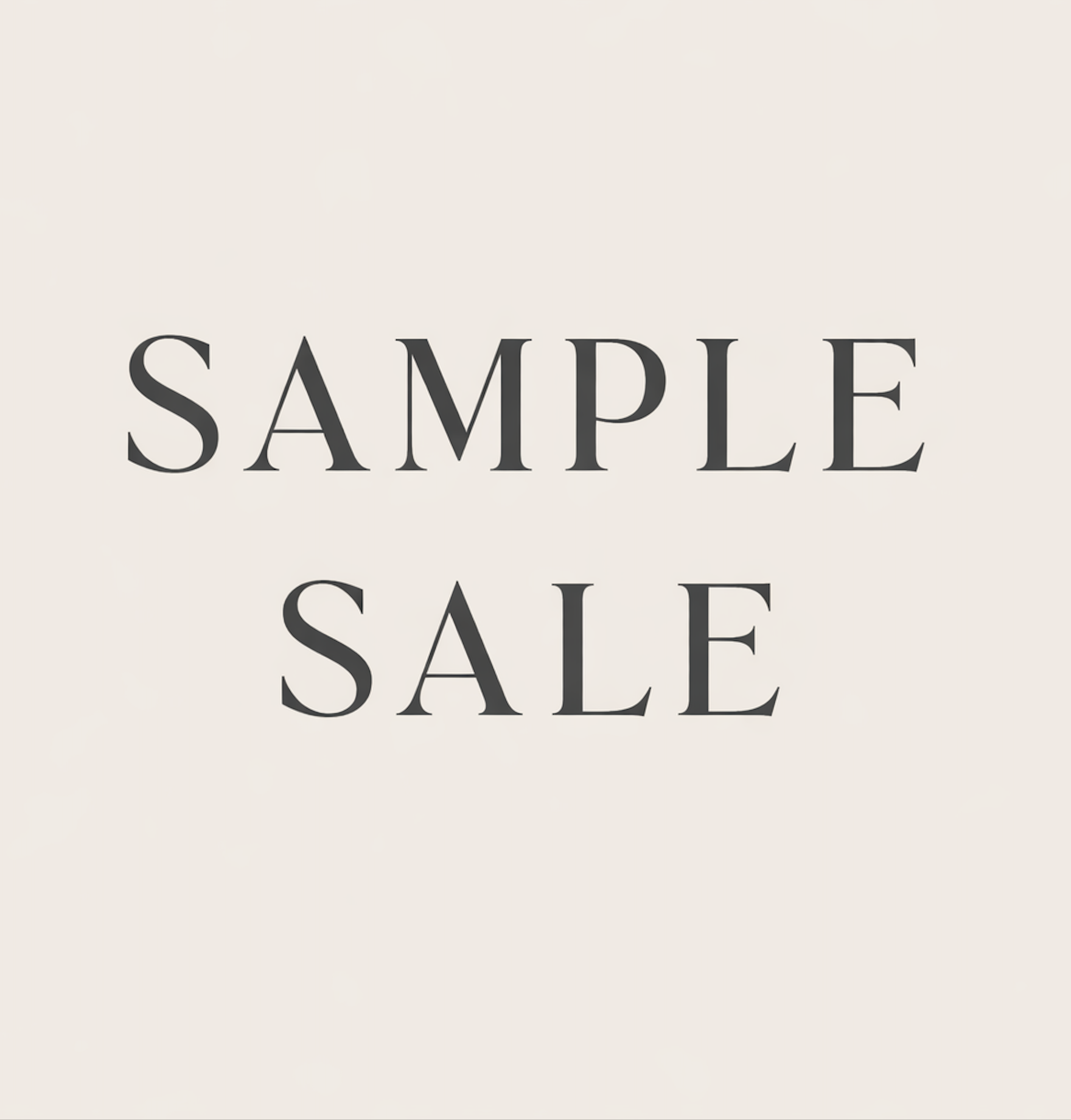 SAMPLE BAG